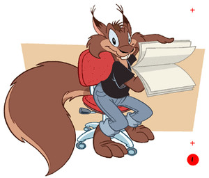 animated_gif anthro barefoot big_tail black_clothing black_shirt black_t-shirt black_topwear blinking blue_bottomwear blue_clothing blue_jeans blue_pants bottomwear brown_body brown_fur buckteeth chair cheek_tuft clothed clothed_anthro clothed_male clothing denim denim_bottomwear denim_clothing dipstick_ears ear_markings ear_tuft facial_tuft feet fully_clothed fully_clothed_anthro fully_clothed_male fur furniture head_tuft holding_object jeans looking_at_viewer male markings multicolored_ears pants paper shirt sitting solo t-shirt tail teeth topwear tuft karri_aronen donny_squirrel mammal rodent sciurid tree_squirrel 2d_animation animated digital_media_(artwork) frame_by_frame low_res short_playtime