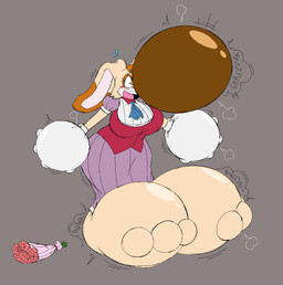 air_inflation allergy anthro big_feet big_hands big_nose black_mouth blush bodily_fluids brown_ear_tips brown_eyes brown_nose button_(fastener) clothing creaking dipstick_ears dress ear_markings expansion eyelashes feet female flower foot_expansion gloves grey_background hand_expansion handwear huge_feet huge_hands huge_nose hyper hyper_feet hyper_hands hyper_inflation hyper_nose inflation mature_anthro mature_female multicolored_ears nose_expansion onomatopoeia open_mouth pink_inner_ear pink_tongue plant purple_clothing purple_dress red_clothing red_topwear simple_background solo sound_effects surprised sweat sweatdrop swelling tan_body tan_ears teeth text thick_thighs three-quarter_view tongue topwear white_clothing white_gloves white_handwear beeblimp jalpunny third-party_edit sega sonic_the_hedgehog_(series) vanilla_the_rabbit lagomorph leporid mammal rabbit 2025 color_edit colored digital_media_(artwork) hi_res