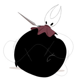 anthro belly belly_expansion big_belly bottom_heavy butt expansion female huge_belly hyper hyper_belly hyper_pear immobile inflation monobutt pear-shaped_figure solo wide_hips wobbling maddeku hollow_knight_(franchise) team_cherry hornet_(hollow_knight) arthropod insect 2025 digital_media_(artwork) hi_res