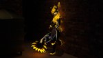 anthro bioluminescence black_body brick_wall dumpster feathers fur glowing glowing_body glowing_fur gold_markings leaning_on_wall looking_at_viewer male markings solo stripes wall_(structure) white_stripes yellow_body yellow_eyes yellow_feathers yellow_fur xevianlight ascended_xevian xevian_(xevianlight) rexouium 16:9 3d_(artwork) 4k absurd_res digital_media_(artwork) hi_res widescreen