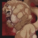 abdominal_bulge anthro arm_hair beard big_muscles big_pecs bodily_fluids body_hair butt_hair chest_hair duo facial_hair femboy forced hair huge_muscles hyper hyper_muscles male male/male male_penetrated male_penetrating male_penetrating_male manhandling muscular muscular_anthro muscular_male nipples nude pecs penetration rape rough_sex saliva saliva_string sex side_view size_difference tail tears vein oboii charlie_(oboii) odin_(oboii) canid canine canis cougar domestic_dog felid feline mammal 1:1 absurd_res digital_media_(artwork) hi_res