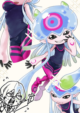 black_eyes bodily_fluids bodysuit breasts camel_toe clothing covered_nipples cross crying duo female humanoid_pointy_ears male markings nipple_outline not_furry pink_body pointy_ears pseudo_hair school_uniform screaming skinsuit small_breasts smug tears tentacle_hair tentacles tight_clothing translucent translucent_body uniform wide_hips akal0ve bandai_namco digimon digimon_ghost_game kiyoshiro_higashimitarai aquatic cnidarian digimon_(species) human humanoid jellyfish jellymon mammal medusozoan absurd_res hi_res