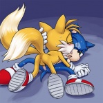 anus blush canine cum cum_inside eyes_closed fox gay gloves green_eyes hedgehog karlo licking lying male miles_prower multiple_tails nude on_back open_mouth penis sega shoes sonic_(series) sonic_the_hedgehog sweat tongue
Rating: Explicit
Score: 7
User: Kevster
Date: December 20, 2009
