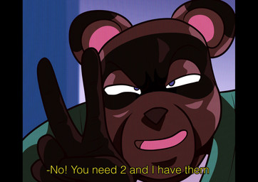 5_fingers anime_style anthro blue_eyes brown_body brown_fur brown_hands clothed clothed_anthro clothed_male clothing fingers fur gesture green_clothing green_sweater green_topwear hand_gesture male multicolored_body multicolored_fur narrowed_eyes overweight overweight_anthro overweight_male retro_anime_style shirt solo sweater tan_body tan_fur text topwear two_tone_body two_tone_fur v_sign white_clothing white_shirt white_topwear cabimangaka animal_crossing nintendo ranma_1/2 tom_nook_(animal_crossing) canid canine mammal raccoon_dog tanuki absurd_res english_text hi_res shaded subtitled