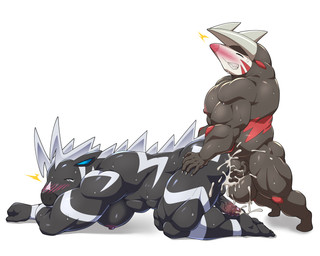 abs all_fours anal anal_orgasm anal_penetration anthro balls barazoku big_balls big_muscles big_pecs big_penis black_body blush blush_lines bodily_fluids brown_body butt claws clenched_teeth cum cum_in_ass cum_inside cum_on_balls cum_on_belly cum_on_body cum_on_butt cum_on_ground cum_on_penis cum_on_self cum_while_penetrated doggystyle duo ejaculation emanata erect_nipples eyes_closed feet from_behind_position genital_fluids genitals glans hand_on_butt hands-free huge_penis humanoid_feet humanoid_hands male male/male mane messy muscular muscular_anthro muscular_bottom muscular_male nipples nude nude_anthro nude_male open_mouth orgasm pecs penetration penile penile_penetration penis penis_in_ass plantigrade sex simple_background snout sweat teeth vein veiny_penis white_background yellow_emanata maldu nintendo pokemon equid equine excadrill generation_5_pokemon mammal pokemon_(species) zebstrika 5:4 absurd_res hi_res