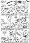 2024 anthro apode balls big_balls big_penis black_and_white blush bottomless clothed clothing comic dialogue draconcopode duo english_text equid equine female furgonomics genitals gustav_(here_there_be_dragons) here_there_be_dragons horse huge_penis hyper hyper_genitalia hyper_penis karno larger_female legless looking_pleasured male male/female mammal monochrome mostly_nude naga nude onomatopoeia oracle_ruzuya penetration penis pussy reptile scalie serpentine sex size_difference smaller_male snake sound_effects text vaginal vaginal_penetration