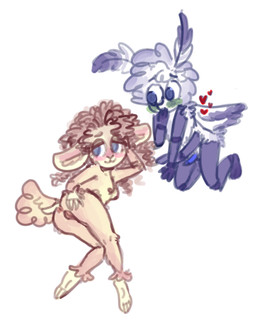 6_arms admiring anthro anus blue_eyes blue_penis blush breasts butt duo erection female fluffy fluffy_ears fluffy_hair fluffy_tail genitals hair heart_symbol insect_wings larger_female lepidopteran_wings lying male male/female multi_arm multi_limb nude on_side penis presenting presenting_vulva simple_background size_difference small_breasts small_penis smaller_male tail vulva white_background wings saintsupervoid julia_(saintsupervoid) matt_(saintsupervoid) arthropod bovid caprine insect lepidopteran mammal moth sheep hi_res