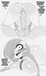 balls big_breasts breasts duo erection female female_penetrated genitals human_on_humanoid interspecies male male/female male_penetrating male_penetrating_female not_furry penetration penile penis pokephilia pussy sex text vaginal vaginal_penetration saltyxodium nintendo pokemon gardevoir generation_3_pokemon human humanoid mammal pokemon_(species) english_text hi_res