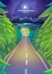 cloud moon plant road text tree zero_pictured galo absurd_res comic cover cover_art cover_page english_text hi_res