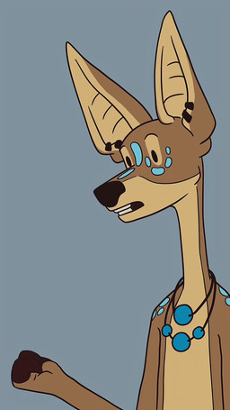 anthro black_nose blue_markings brown_body brown_fur dialogue ear_piercing ear_ring female fur jewelry markings necklace open_mouth piercing ring_piercing solo teeth tongue m.a._marshall tales_from_graycove hazel_(m.a._marshall) deer mammal 2d_animation 9:16 animated english_audio frame_by_frame hi_res short_playtime sound video