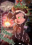 anthro bodily_fluids candy candy_cane crouching cum cum_covered dessert erection fireplace food genital_fluids genitals holidays male messy nude penis plant solo tree hentaib christmas disney mickey_mouse mammal mouse murid murine rodent hi_res