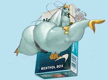 anal_hair antennae_(anatomy) anus areola big_butt breasts butt cigarette clothing crown eyelashes female genitals grey_areola headgear huge_butt nipples pokemorph pose presenting presenting_anus presenting_hindquarters pubes rear_view simple_background smoking smoking_cigarette solo spread_legs spreading thick_thighs quattrant newport_(brand) nintendo pokemon nala_(quattrant) arthropod generation_7_pokemon humanoid insect pheromosa pokemon_(species) ultra_beast hi_res