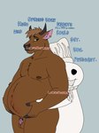 anthro belly big_belly duo male male/male mascot pregnant pregnant_anthro pregnant_male sex what general_mills pillsbury poppin'_fresh bovid bovine cattle mammal 3:4 absurd_res hi_res