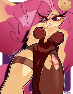 anthro camel_toe clothing dress female fur garter_belt garter_straps hair holidays leggings legwear looking_at_viewer nipple_outline pink_hair simple_background solo standing_over stockings yellow_body yellow_fur fishys1 friendship_is_magic halloween hasbro my_little_pony flutterbat_(mlp) fluttershy_(mlp) equid mammal vampire hi_res