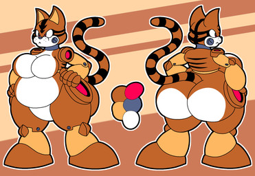 anthro belly big_belly big_breasts big_butt breasts butt featureless_breasts featureless_crotch female huge_butt machine multicolored_body solo tail thick_thighs wide_hips faucyv capcom mega_man_(series) android animal_humanoid cat_robot domestic_cat felid feline felis humanoid living_machine mammal mammal_humanoid robot robot_anthro robot_humanoid tama_(mega_man) colored digital_drawing_(artwork) digital_media_(artwork) flat_colors full-length_portrait hi_res model_sheet portrait three-quarter_portrait