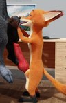 animal_genitalia animal_penis anthro ball_lick balls big_balls big_penis canine_genitalia canine_penis countershading duo erection genitals knot licking male male/male nude oral penis sex small_but_hung tongue tongue_out hornybunny disney zootopia chief_bogo nick_wilde bovid bovine canid canine cape_buffalo fox mammal red_fox true_fox 3d_(artwork) absurd_res digital_media_(artwork) hi_res