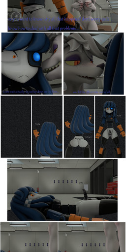 artificial_balls bedroom_eyes big_breasts black_clothing black_legwear black_nails black_stockings blue_eyes breasts clothing colored_nails crawling dialogue duo ear_piercing erection eyelashes female female/female female_pov first_person_view freckled_face freckles genitals gloves hair hands_on_hips handwear herm holding_breast imminent_sex intersex intersex/female legwear lying_on_ground lying_on_rug machine metallic_body metallic_penis nails narrowed_eyes nipples on_ground one_eye_obstructed orange_clothing orange_gloves orange_handwear piercing pink_fingers pink_nipples purple_eyelashes seductive smile smiling_at_another smiling_at_partner stockings surprised talking_to_another talking_to_partner text whispering_in_ear white_body white_hair wide_hips yellow_eyes 5naptrap warfaremachine_(modeler) team_fortress_2 valve valve_corporation mimi_sentry officer_flint_(foresttherotten) warfare_flint android animal_humanoid humanoid living_machine mammal mammal_humanoid murid murine rat robot robot_humanoid rodent rodent_humanoid 3d_(artwork) absurd_res comic digital_media_(artwork) english_text hi_res multiple_scenes source_filmmaker_(artwork)