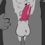 abs animal_genitalia animal_penis anthro ball_slap ball_tuft balls big_balls big_penis bodily_fluids body_hair bouncing_balls breath canine_genitalia canine_penis claws cockslap dripping ejaculation erection faceless_character faceless_male fully_sheathed fur genital_fluids genitals grey_body grey_fur hand_on_hip hands-free happy_trail knot knot_in_sheath knotted_penis leaking_precum long_penis male mature_anthro mature_male muscular muscular_anthro muscular_male nude pawpads penis pink_penis precum precum_drip precum_on_penis precum_squirt precum_string presenting pubes sheath simple_background slap solo swing swinging_penis tail tail_motion tailwag thick_penis throbbing throbbing_balls throbbing_penis tuft kodiff_wolff canid canine canis mammal wolf 1:1 animated digital_drawing_(artwork) digital_media_(artwork) frame_by_frame hi_res no_sound short_playtime webm