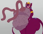 belly big_breasts big_butt breast_vore breasts butt crown damnitshuge disturbing felid feline female feral friendship_is_magic grin grotesque hasbro headgear hi_res huge_butt jewelry mammal my_little_pony nipples smile sphinx_(mlp) teeth tentacles unusual_vore vore