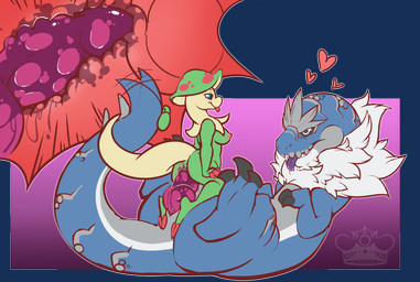 bodily_fluids duo female female_penetrated genital_fluids genitals male male/female male_penetrating male_penetrating_female penetration penile penile_penetration penis penis_in_vagina sex vaginal vaginal_fluids vaginal_penetration vulva whimsydreams nintendo pokemon breloom fossil_pokemon generation_3_pokemon generation_6_pokemon pokemon_(species) shiny_pokemon tyrantrum alpha_channel hi_res