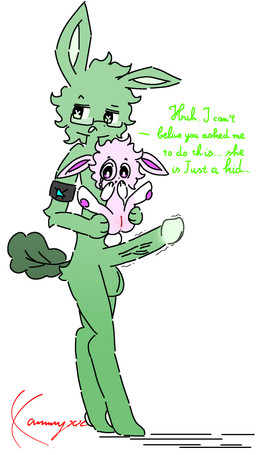 age_difference anthro anthro_on_anthro anus balls big_penis duo erection eyewear eyewear_only female flat_chested fur genitals glasses glasses_only gloves_(marking) green_body green_ears green_eyes green_fur green_inner_ear green_penis green_tail holding_another huge_penis humanoid_genitalia humanoid_penis humanoid_vulva imminent_sex it'll_never_fit leaf leaf_tail leg_markings male male/female markings monocle mostly_nude multicolored_body multicolored_fur nude nude_anthro nude_female open_mouth penis pink_anus pink_body pink_ears pink_fur pink_vulva purple_eyes purple_inner_ear simple_background size_difference socks_(marking) standing tail talking_to_viewer text toddler two_tone_body two_tone_fur vulva wearing_glasses white_background white_body white_fur white_tail young young_anthro young_female conditional_dnp xammyxx lagomorph leporid mammal rabbit 2026 9:16 digital_media_(artwork) english_description english_text flat_colors hi_res ibispaint_(artwork) signature watermark daughter_(lore) father_(lore) father_and_child_(lore) father_and_daughter_(lore) parent_(lore) parent_and_child_(lore) parent_and_daughter_(lore)