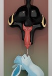 3_toes ambiguous_gender animal_genitalia anthro anus autofootjob backsack balls big_butt big_penis black_balls blush bodily_fluids butt dripping duo erection eyes_closed feet feral foot_fetish foot_on_penis foot_play fur genital_fluids genitals huge_penis knot knotted_penis male male/ambiguous male/male masturbation open_mouth oral_invitation paws penis penis_backwards precum precum_drip sex simple_background sweat sweaty_butt teeth toes swoomy nintendo pokemon canid canine eeveelution generation_2_pokemon generation_4_pokemon glaceon mammal pokemon_(species) umbreon 3d_(artwork) absurd_res blender_(artwork) digital_media_(artwork) hi_res