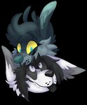 ambiguous_form ambiguous_gender black_hair black_tongue blue_eyes duo eyebrows eyelashes freckled_face freckles fur green_eyes green_inner_ear green_inner_ear_fluff green_nose grey_body grey_fur grey_hair grey_inner_ear grey_inner_ear_fluff grey_pupils grey_sclera hair inner_ear_fluff looking_down_at_another looking_up_at_another multicolored_eyes pupils simple_background smile snout teeth tongue tongue_out transparent_background tuft two_tone_eyes whisker_spots white_body white_eyes white_fur yellow_sclera jaspering jasper_(jaspering) kristof_(the_floofiest) alaskan_malamute alligator alligatorid american_alligator canid canine canis crocodilian domestic_dog german_shepherd herding_dog hybrid mammal nordic_sled_dog pastoral_dog reptile samoyed scalie spitz 2017 alpha_channel digital_media_(artwork) digital_painting_(artwork) headshot_portrait painting_(artwork) portrait shaded nonbinary_(lore) trans_(lore) trans_man_(lore)