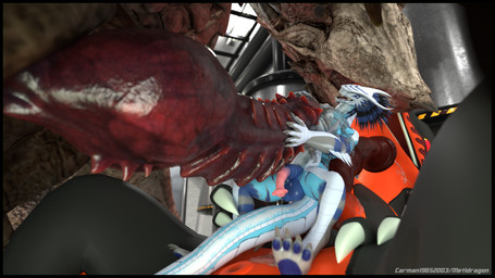 animal_genitalia animal_penis anthro balls bodily_fluids cum drooling equine_genitalia equine_penis feathers feral flaccid genital_fluids genitals group harvest knot knotted_penis knotting leak leaky macro male male/male messy micro musk paws penis saliva scent seed size_difference size_play trio carman19652003 dragonbooster capcom monster_hunter monsterhunter mythology saybin_iacere aerusan dragon flying_wyvern mythological_creature mythological_scalie rath_wyvern rathalos scalie 16:9 hi_res widescreen