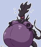 belly big_belly big_breasts breasts female huge_belly hyper hyper_belly hyper_pregnancy nipples non-mammal_nipples pregnant pregnant_female solo smog01 alien_(franchise) alien_queen alien xenomorph xenomorph_queen