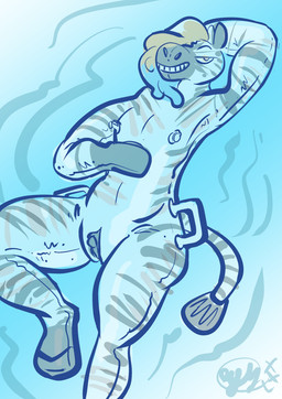 air_valve andromorph anthro bedroom_eyes clitoris genitals hair handle hooves inflatable intersex mane mane_hair narrowed_eyes nipples nude seductive smile solo vulva water distressedegg animate_inanimate equid equine living_inflatable mammal zebra 2025