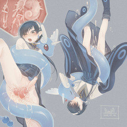 1_horn 2_penises air_bubble anal anal_penetration animal_genitalia animal_penis armless bestiality black_eyes black_hair blue_body blue_clothing blue_robe bodily_fluids bolt_emanata bottomless bottomwear censor_bar cervical_penetration clothed clothed_sex clothing coiling coiling_another coiling_around_body countershading cum cum_from_ass cum_from_vagina cum_in_ass cum_in_uterus cum_in_vagina cum_in_water cum_inside cum_on_leg cum_on_self cum_while_penetrated cumshot double_penetration drooling duo ejaculation emanata eyes_closed feral feral_penetrating french_kissing genital_fluids genitals hair hands-free head_wings heart_eyes heart_symbol hemipenes horn humanoid_on_feral humanoid_penetrated ineffective_censorship internal internal_anal internal_vaginal intersex intersex/male interspecies kissing legless looking_pleasured male maleherm motion_lines multi_genitalia multi_penis multicolored_body multiple_positions one_leg_up open_mouth orgasm paired_penetration penetration penile penile_penetration penis penis_in_ass penis_in_vagina pokephilia raised_leg red_eyes restrained robe saliva serpentine sex shaking short_hair simultaneous_orgasms skirt tremble_lines trembling two_tone_body underwater underwater_sex unusual_wing_placement upside_down uterus vaginal vaginal_penetration water white_body white_horn wings iimia nintendo pokemon dragonair elf generation_1_pokemon human humanoid mammal pokemon_(species) 1:1 2025 censored dated hi_res sequence signature