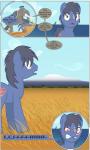 angry bloodshot_eyes dialogue male text trunk tusks mlp-silver-quill hasbro my_little_pony clutterstep_(oc) fan_character imani_(mlp) elephant elephantid equid equine horse mammal pony proboscidean 2017 absurd_res comic english_text hi_res