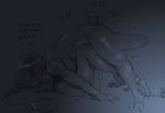 anal anal_penetration anthro bdsm bodily_fluids bondage bound bowl chain chained chained_to_floor container cuff_(restraint) cum degradation duo freckles genital_fluids gynomorph humiliation intersex penetration pet_bowl petplay restraints roleplay shackled_ankles shackles submissive text kinkykong deltarune undertale_(series) kris_(deltarune) susie_(deltarune) human mammal reptile scalie absurd_res hi_res