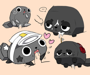 bestiality bodily_fluids crossgender cum cum_on_face disembodied_penis female feral genital_fluids genitals group humanoid_genitalia humanoid_genitalia_on_feral humanoid_vulva licking male male/female mtf_crossgender oral penetration penile penile_penetration penis penis_in_vagina penis_lick sex spoken_ellipsis tongue trio vaginal vaginal_penetration vulva poi_(artist) blushcrunch_studio dandy's_world roblox coal_(dandy's_world) pebble_(dandy's_world) canid canine canis domestic_dog mammal toon_(dandy's_world)