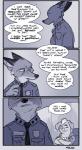 2016 anthro canid canine clothed clothing comic dialogue disney domestic_pig duo english_text female fox fur hair hi_res lol_comments male mammal mayor_swinton nick_wilde pillarbox police police_uniform red_fox rockbottomfeeder suid suina sus_(pig) text true_fox uniform zootopia