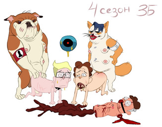 abuse all_fours amputation amputee anal anal_penetration anthro anthro_penetrating anthro_penetrating_human anthro_penetrating_male areola armband armpit_hair ball_gag balls belly_hair biped black_eyebrows black_eyes black_facial_hair black_mustache black_nose blonde_hair blood blood_from_wound bloodshot_eyes blue_armpit_hair blue_hair bodily_fluids body_hair brown_body brown_fur brown_hair brown_teeth butt collar corpse death disability dismemberment doggystyle dominant dominant_anthro dominant_male double_chin drone_(vehicle) eye_bags eye_scar eyebrows eyewear facial_hair facial_scar feces feces_in_mouth feces_on_ground feces_pile floppy_ears folded_ears forced from_behind_position fur gag genital_fluids genitals glasses gore gore_focus grey_hair grotesque_death group hair hand_on_butt hand_on_ground hand_on_side human_on_anthro human_penetrated interspecies israeli_flag light_body light_fur light_skin lips lying machine male male/male male_penetrated male_penetrating male_penetrating_male missing_all_arms missing_all_legs missing_all_limbs missing_arm missing_leg missing_limb moobs multicolored_body multicolored_hair mustache mutilation nazi nazi_armband nightmare_fuel nipple_piercing nipples on_back orange_body orange_fur overweight overweight_anthro overweight_male penetration penile penile_penetration penis penis_in_ass piercing pink_areola pink_nipples pink_nose rape red_ball_gag red_lips sad scar scratches sex simple_background size_difference slit_(wound) small_tail smile spiked_collar spikes submissive submissive_human submissive_male tail teeth text torture two_tone_body two_tone_hair urine urine_on_face what white_background white_body white_fur wounded unknown_artist znakomtes_bob bulldog canid canine canis domestic_cat domestic_dog felid feline felis human mammal mastiff molosser 2020 compression_artifacts digital_media_(artwork) russian_text translation_request