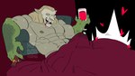 abs anthro blood bodily_fluids cigar group heart_symbol male muscular muscular_male open_mouth sweat trio hotdognsfw vampire_king felid feline felis lion mammal pantherine vampire 16:9 4k absurd_res hi_res widescreen