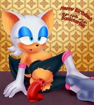 anal anal_masturbation anal_penetration anthro bodily_fluids breasts dildo dildo_in_ass dildo_insertion female genital_fluids masturbation object_in_ass penetration sex_toy sex_toy_in_ass sex_toy_insertion solo vaginal_fluids takaneru sega sonic_the_hedgehog_(series) rouge_the_bat bat mammal absurd_res hi_res