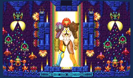 armor confetti crt dark_suit_(metroid) female fusion_suit light_suit_(metroid) party_ball phazon_suit power_suit text varia_suit mark_(pixiv) metroid nintendo samus_aran alien metroid_(species) ripper_(metroid) sidehopper skree_(metroid) that_one_bug_that_looks_like_a_croissant_that_you_can_freeze_and_use_as_a_platform zoomer_(metroid) digital_media_(artwork) english_text pixel_(artwork)
