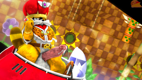 animal_print anthro balls belt big_balls big_penis blue_eyes bodily_fluids clothing cum dutch_angle facial_hair flower genital_fluids genitals gold_(metal) gold_jewelry hat headgear headwear huge_balls huge_penis jewelry leaf leaking_cum light logo looking_at_viewer machine male markings mustache one_eye_closed orgasm outside palm_tree penis pink_penis plant poncho precum ring_(jewelry) slightly_chubby solo striped_markings striped_tail stripes sunflower sunlight tail tail_markings thick_thighs totem tree vehicle vein veiny_penis wink winking_at_viewer yellow_body moonwulf sega sonic_the_hedgehog_(series) dodon_pa_(sonic) canid canine mammal raccoon_dog tanuki 16:9 2025 3d_(artwork) artist_logo digital_media_(artwork) hi_res source_filmmaker_(artwork) widescreen