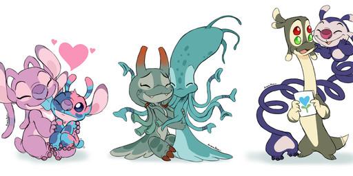 4_eyes 4_toes ambiguous_gender antennae_(anatomy) antennae_markings blue_body blue_eyes blue_fur blue_tongue calico_pattern cheek_pinch chest_tuft claws cute_fangs dipstick_antennae dipstick_ears dipstick_tail ear_markings eyebrows eyes_closed fangs feet female finger_claws fur green_eyes grey_body group happy head_tuft heart_symbol holding_object holding_paper holidays hug hugging_another long_antennae long_body long_neck markings multi_eye multicolored_antennae multicolored_body multicolored_ears multicolored_fur one_eye_closed open_mouth open_smile paper pink_body pink_fur pink_tongue purple_claws purple_markings purple_nose raised_inner_eyebrows red_eyes short_tail simple_background sitting small_tail smile tail tail_markings tail_motion tailwag teal_body teeth tentacles toes tongue tuft white_background white_markings angoraram disney lilo_and_stitch mother's_day angel_(lilo_and_stitch) bartholomew_(angoraram) calico_(angoraram) fan_character harmony_(angoraram) sproing yin_(lilo_and_stitch) alien experiment_(lilo_and_stitch) 2026 digital_drawing_(artwork) digital_media_(artwork) english_description flat_colors hi_res signature male_(lore) nonbinary_(lore)