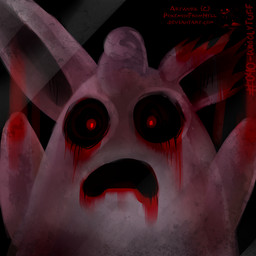 ambiguous_gender black_background bleeding_eyes blood creepy feral glass gore looking_at_viewer nintendo pink_body plain_background pokemonfromhell pokémon red_eyes solo video_games wigglytuff
Rating: Questionable
Score: -1
User: ThatOnePorcupine
Date: December 03, 2014 ambiguous_gender black_background bleeding_eyes blood creepy feral glass gore looking_at_viewer nintendo pink_body plain_background pokemonfromhell pokémon red_eyes solo video_games wigglytuff
Rating: Questionable
Score: -1
User: ThatOnePorcupine
Date: December 03, 2014