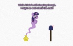 bottle container crossover english_text equid equine female friendship_is_magic fur genie hair hasbro horn mailbox mammal multicolored_hair my_little_pony mythological_creature mythological_equine mythology navitaserussirus purple_body purple_eyes purple_fur purple_hair solo text tumblr twilight_sparkle_(mlp) two_tone_hair unicorn