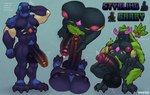 4_fingers abs anthro balls barefoot beard belly_hair big_balls big_pecs big_penis biped blue_beard blue_body blue_facial_hair blue_fur blue_hair blue_horn blue_pubes bodily_fluids body_hair claws comparing comparing_penis cum cum_on_body cum_on_leg cumshot duo ejaculation erection eyeless facial_hair feet fingers foreskin frottage fur genital_fluids genitals glans green_body green_fur green_hair green_pubes hair half-erect hand_on_leg hand_on_penis hand_on_thigh high-angle_view holding_penis horn humanoid_genitalia humanoid_penis long_penis male male/male markings motion_lines multicolored_penis musclegut muscular muscular_anthro muscular_male navel nipples nude nude_anthro nude_male orange_markings pecs penile penis penis_grab penis_size_difference penises_touching pink_horn pink_markings precum presenting presenting_penis pubes purple_balls purple_body purple_nipples saggy_balls sex slightly_chubby slightly_chubby_anthro slightly_chubby_male text thick_penis toe_claws two_tone_penis yellow_body trick_rex microsoft minecraft mojang tumblr xbox_game_studios fan_character warden_(minecraft) 2025 absurd_res artist_name character_name colored digital_drawing_(artwork) digital_media_(artwork) english_text hi_res huge_filesize signature