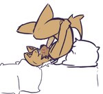 ahegao anthro arms_above_head autofellatio bent_legs blush blush_lines bodily_fluids fellatio looking_pleasured male masturbation oral oral_masturbation penile penile_masturbation saliva sex solo tail whammy.draws bells_(whammy) canid canine canis domestic_dog mammal colored digital_drawing_(artwork) digital_media_(artwork) low_res sketch