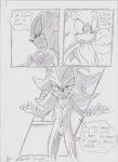 anthro comic dialogue duo english_text eulipotyphlan graphite_(artwork) greyscale hedgehog irresistible_love looking_at_viewer male male/male mammal monochrome pencil_(artwork) sega shadow_the_hedgehog soina sonic_the_hedgehog sonic_the_hedgehog_(series) teasing text traditional_media_(artwork)