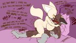 16:9 2021 3_toes aggretsuko anthro areola big_breasts big_butt bigbeanpole blush bodily_fluids breasts butt canid canine comic cowgirl_position dialogue duo english_text fakeryway feet female fennec_fox fenneko fox from_front_position genital_fluids genitals haida_(aggretsuko) heart_symbol hi_res hyena looking_pleasured male male/female mammal moan nipples nude on_bottom on_top penetration penis sanrio sex short_stack spotted_hyena sweat text thick_thighs toes true_fox vaginal vaginal_fluids vaginal_penetration widescreen