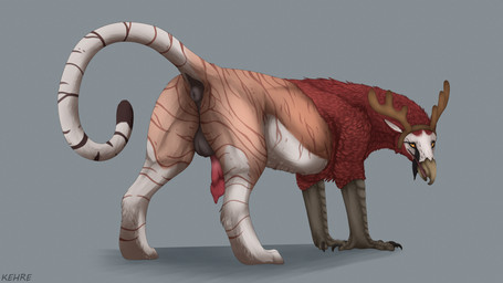 anus balls black_anus black_claws brown_body brown_fur butt claws dock_(anatomy) feral fur genitals looking_at_viewer male perineum presenting presenting_anus puffy_anus raised_tail red_body red_fur tail white_body white_fur kehreazerith mythology aterius_(kehreazerith) avian gryphon mythological_avian mythological_creature 16:9 absurd_res hi_res widescreen