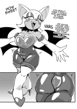 anthro armwear bat_wings boots camel_toe clothed clothing dialogue elbow_gloves female footwear gem gloves handwear high_heeled_boots high_heels legwear looking_back membrane_(anatomy) membranous_wings open_mouth open_smile shoes smile smiling_at_viewer solo text thigh_boots thigh_highs translucent translucent_clothing wings box_chan sega sonic_the_hedgehog_(series) rouge_the_bat bat mammal 2025 english_text greyscale hi_res monochrome sketch