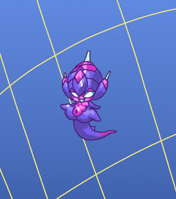 anus blue_eyes blue_mouth butt countershading eyelashes female floating genitals long_tail open_mouth open_smile plump_labia purple_body purple_countershading purple_skin purple_tail smile solo tail thick_tail vulva young young_female sneakydickey nintendo pokemon generation_7_pokemon poipole pokemon_(species) ultra_beast 2026 digital_media_(artwork)